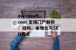 microsoft.com 全域门户解析：结构、本地化与SEO要点